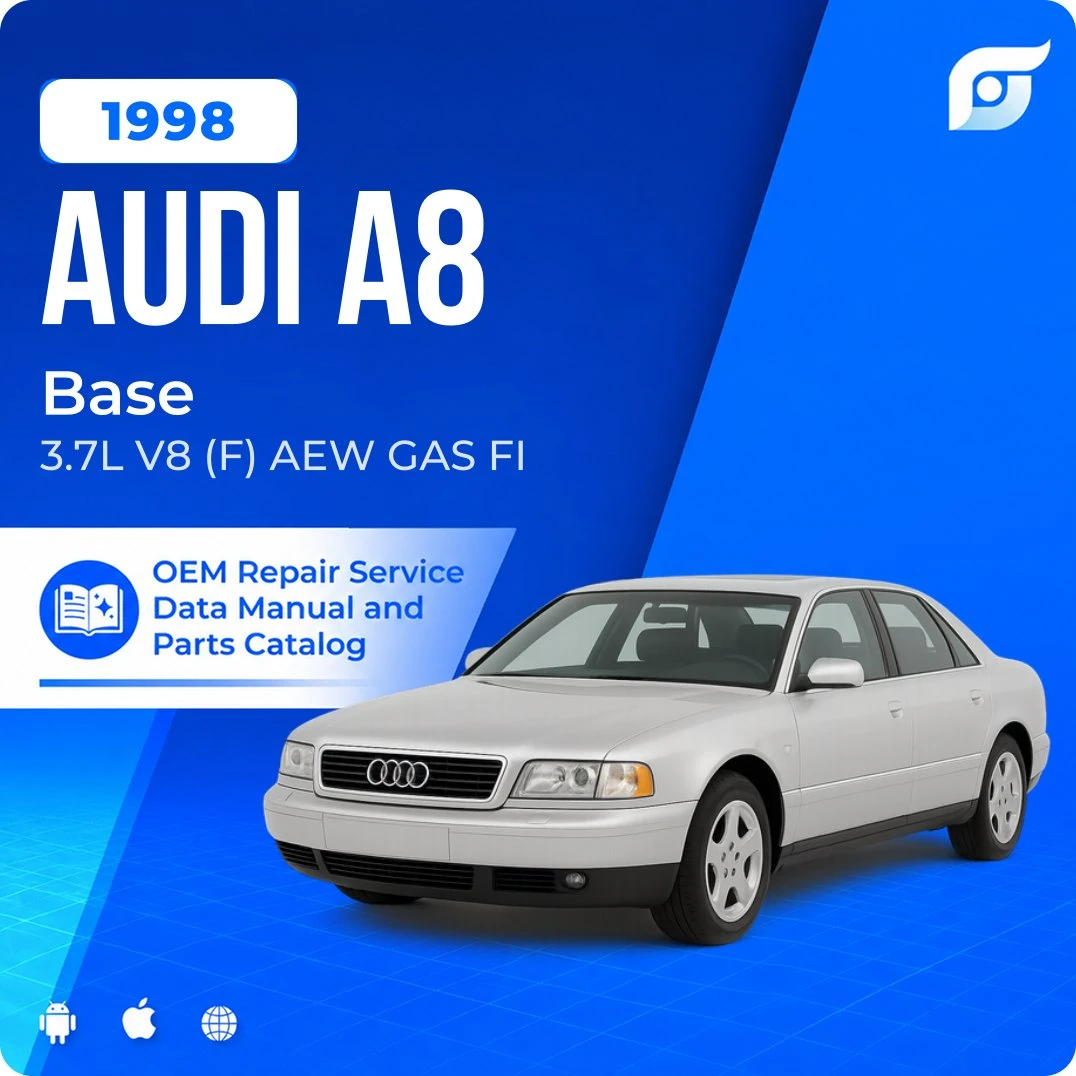 1998 Audi A8 Base - OEM Repair Service Manual