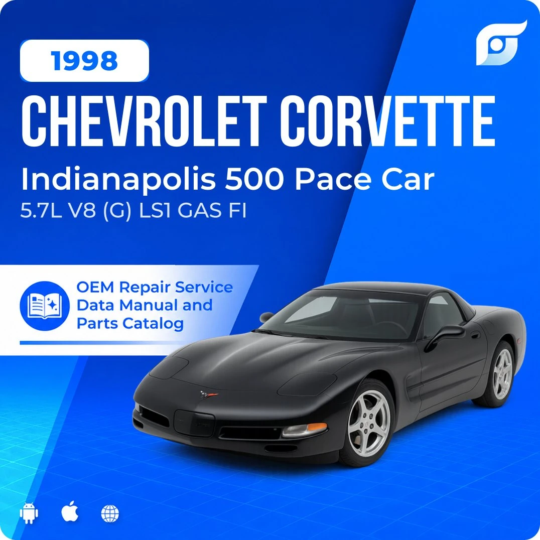 1998 Chevrolet Corvette Indianapolis 500 Pace Car - OEM Repair Service Manual