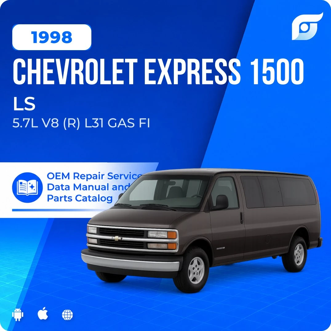 1998 Chevrolet Express 1500 LS - OEM Repair Service Manual