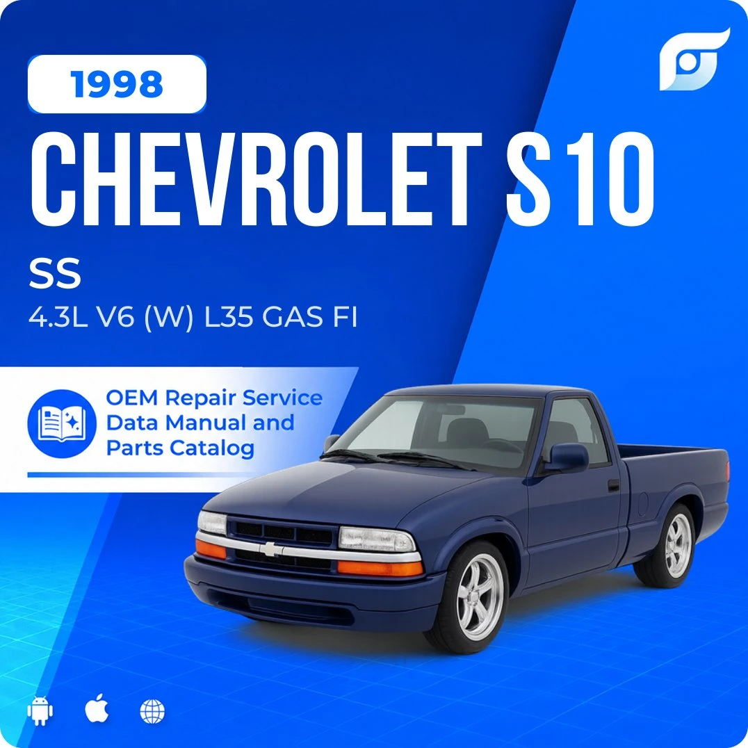 1998 Chevrolet S10 SS - OEM Repair Service Manual