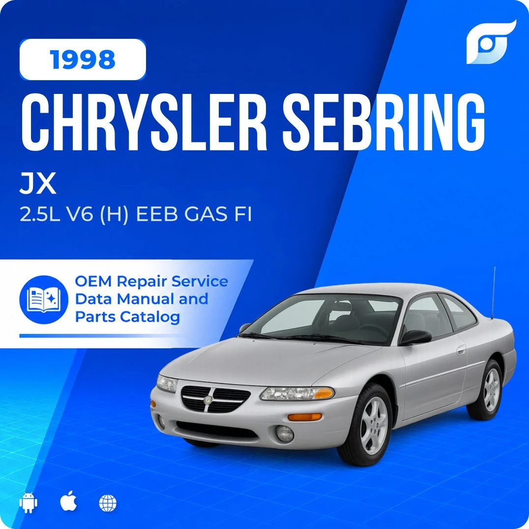 1998 Chrysler Sebring JX - OEM Repair Service Manual