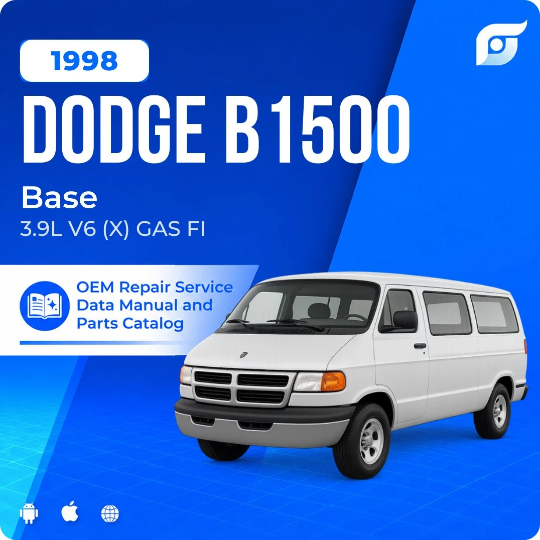 1998 Dodge B1500 Base - OEM Repair Service Manual