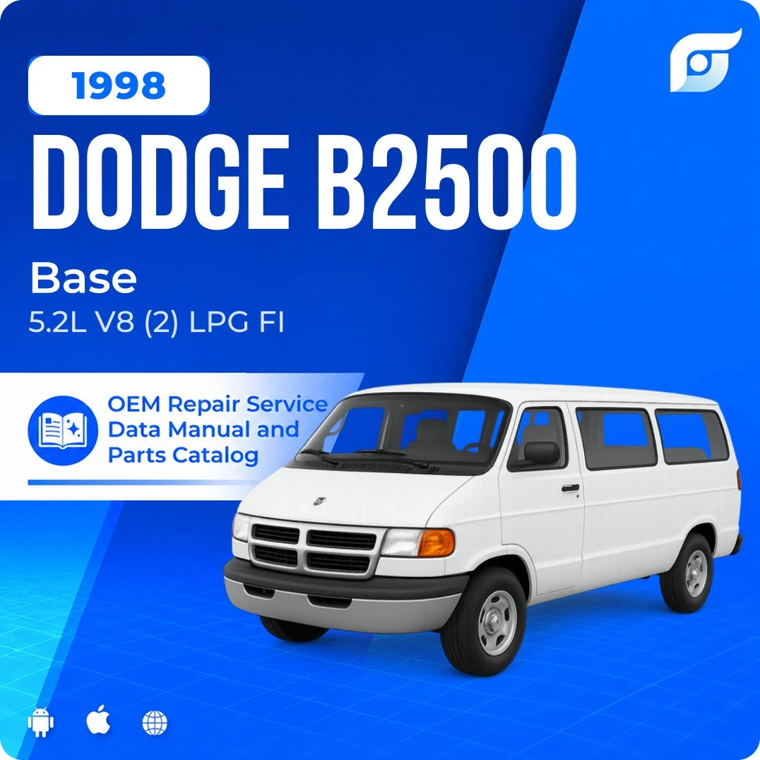 1998 Dodge B2500 Base - OEM Repair Service Manual