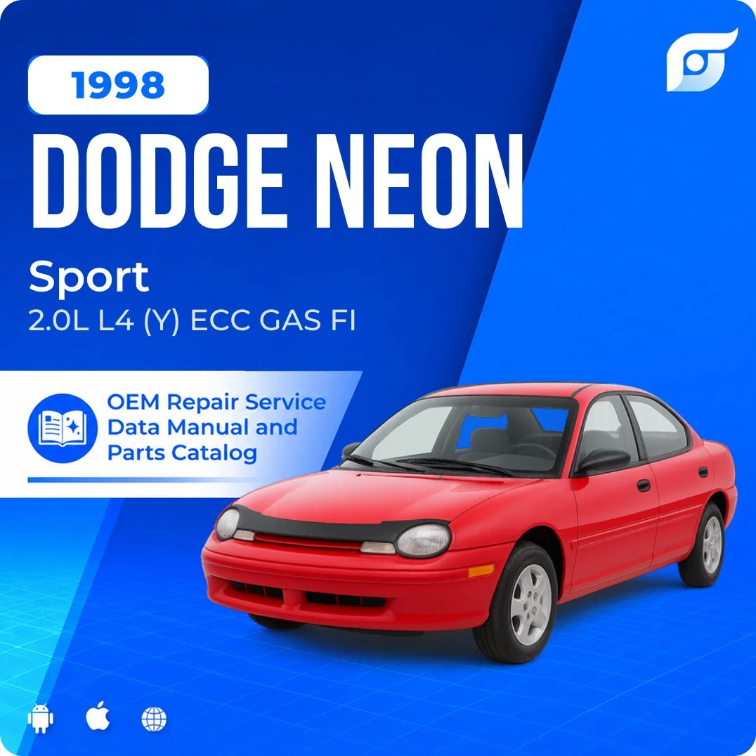 1998 Dodge Neon Sport - OEM Repair Service Manual
