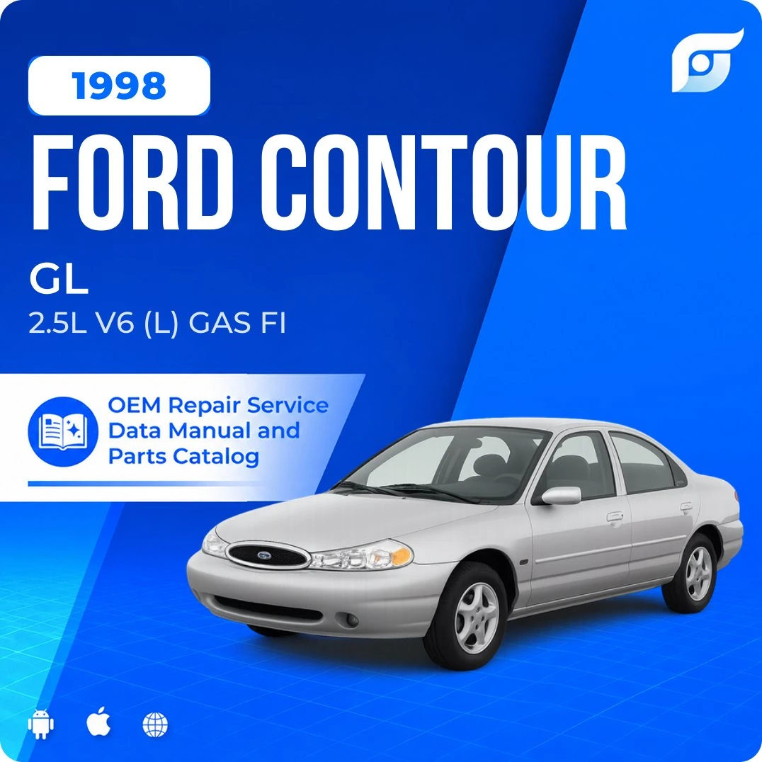 1998 Ford Contour GL - OEM Repair Service Manual
