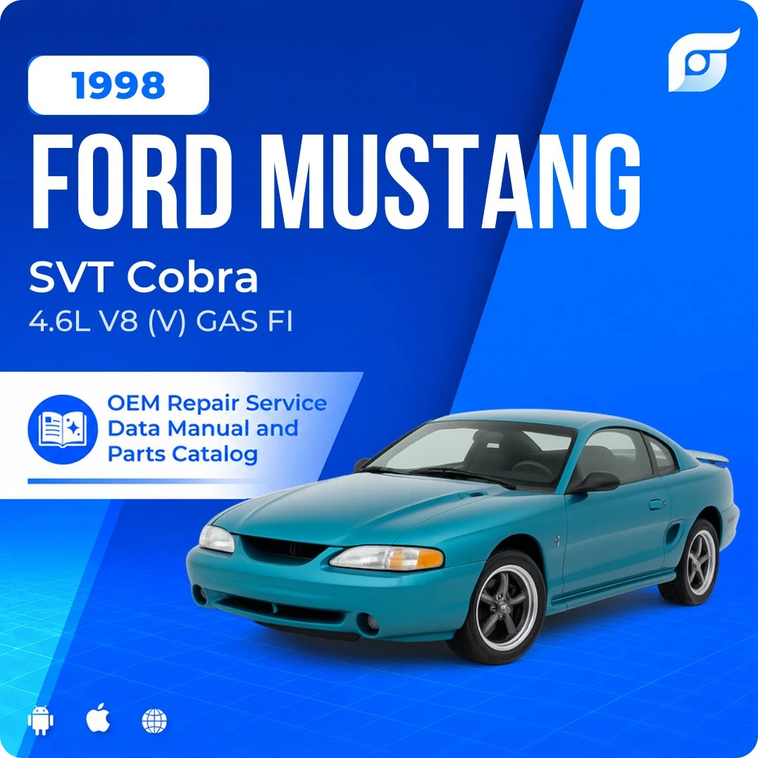 1998 Ford Mustang SVT Cobra - OEM Repair Service Manual