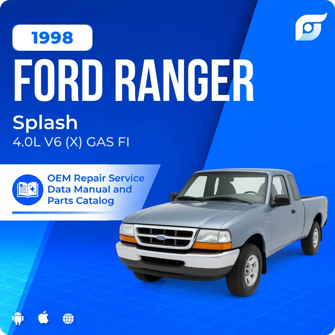 1998 Ford Ranger Splash - OEM Repair Service Manual