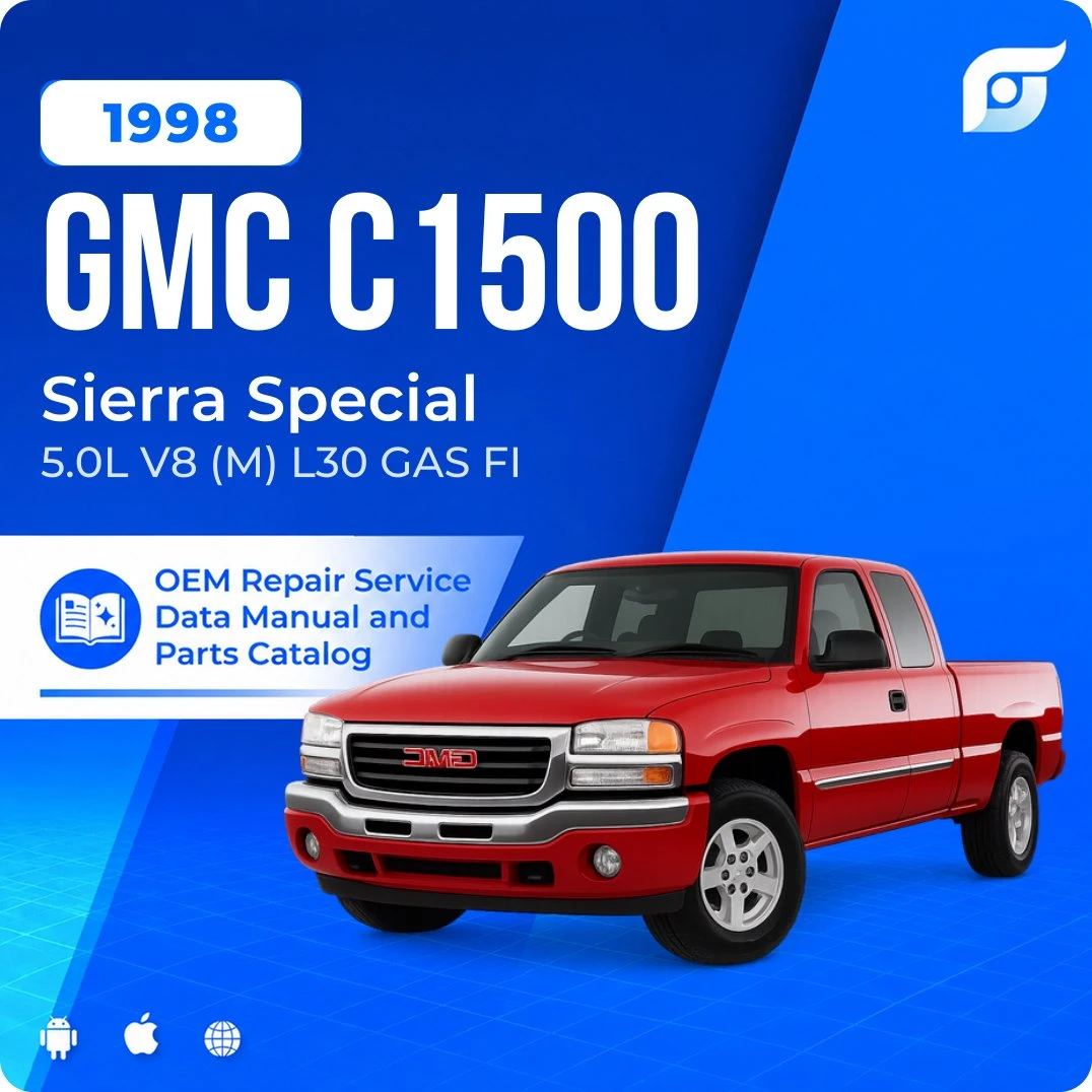 1998 GMC C1500 Sierra Special - OEM Repair Service Manual