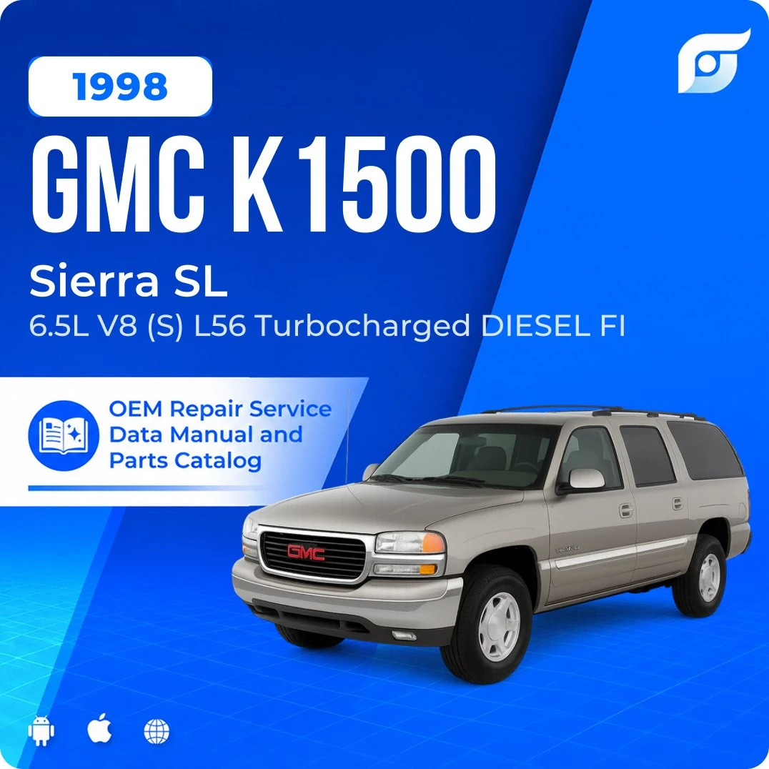 1998 GMC K1500 Sierra SL - OEM Repair Service Manual