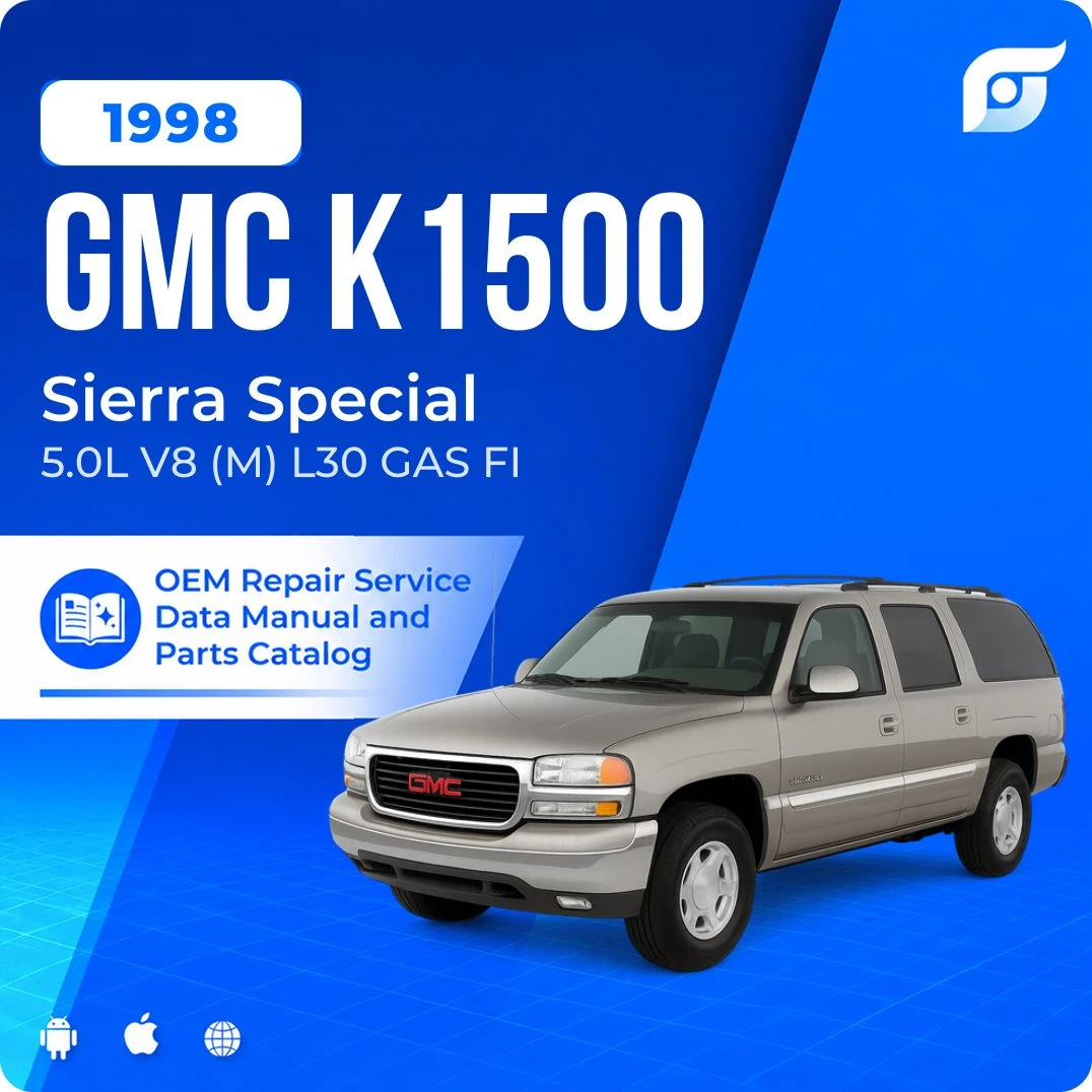 1998 GMC K1500 Sierra Special - OEM Repair Service Manual