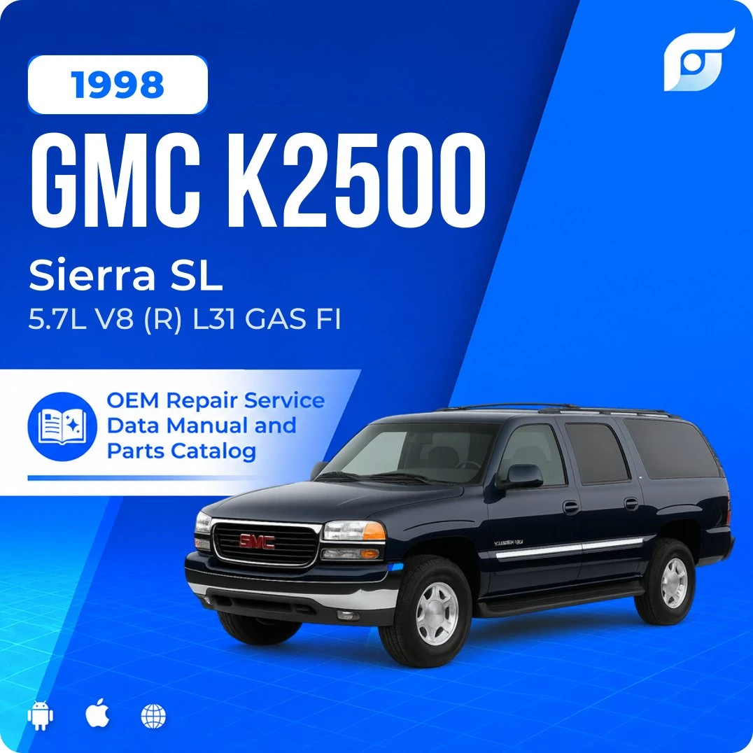 1998 GMC K2500 Sierra SL - OEM Repair Service Manual