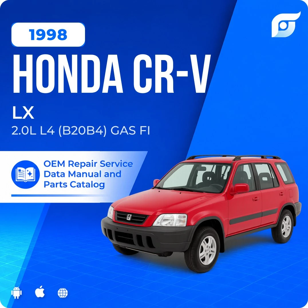 1998 Honda CR-V LX - OEM Repair Service Manual