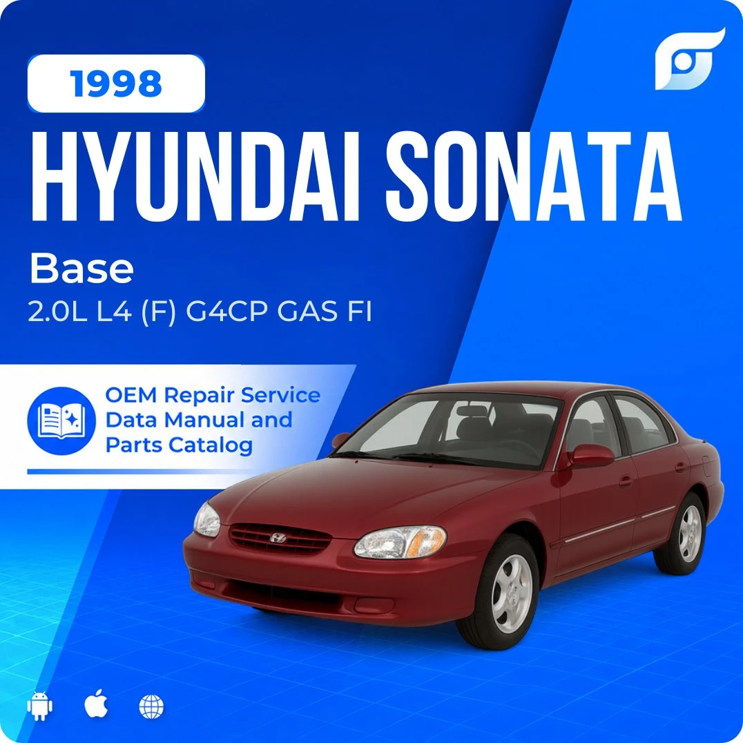 1998 Hyundai Sonata Base - OEM Repair Service Manual