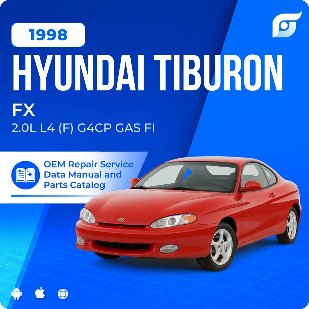 1998 Hyundai Tiburon FX - OEM Repair Service Manual