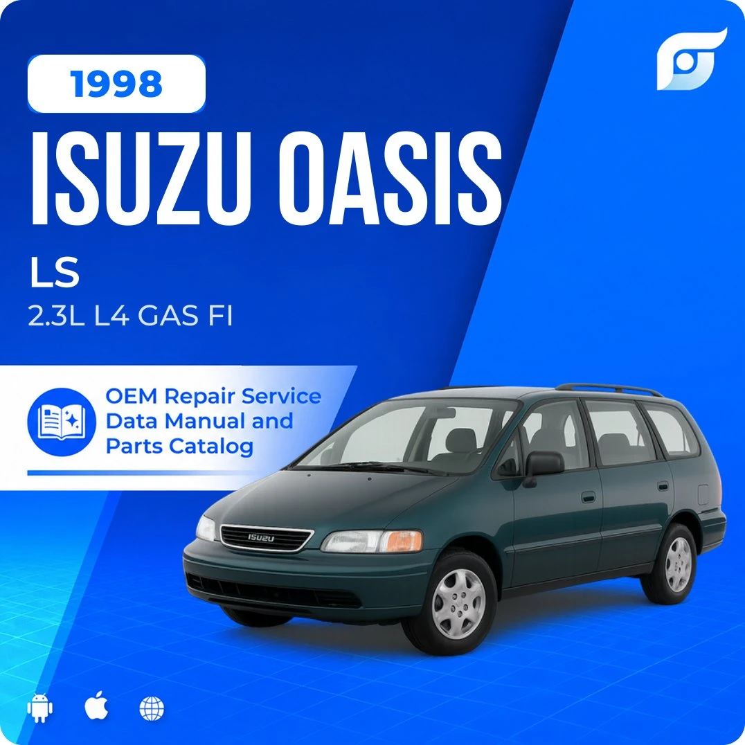 1998 Isuzu Oasis LS - OEM Repair Service Manual