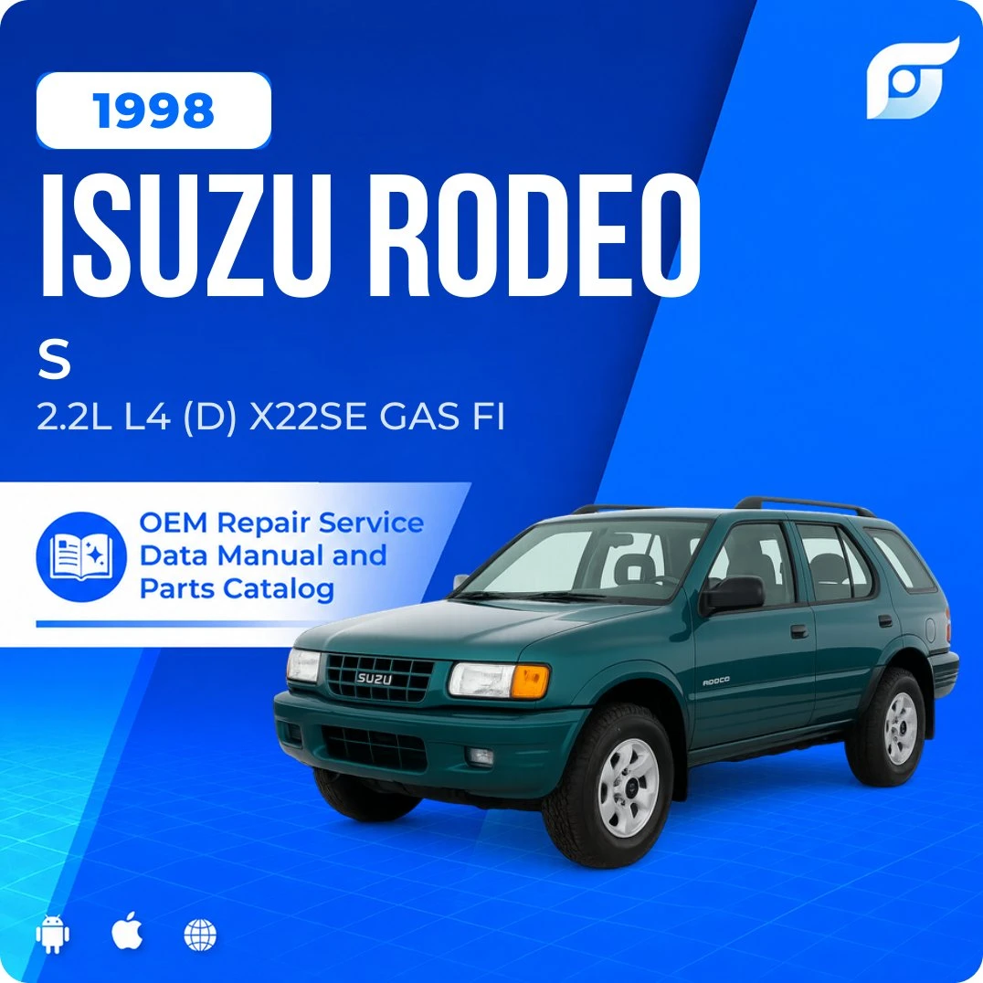 1998 Isuzu Rodeo S - OEM Repair Service Manual