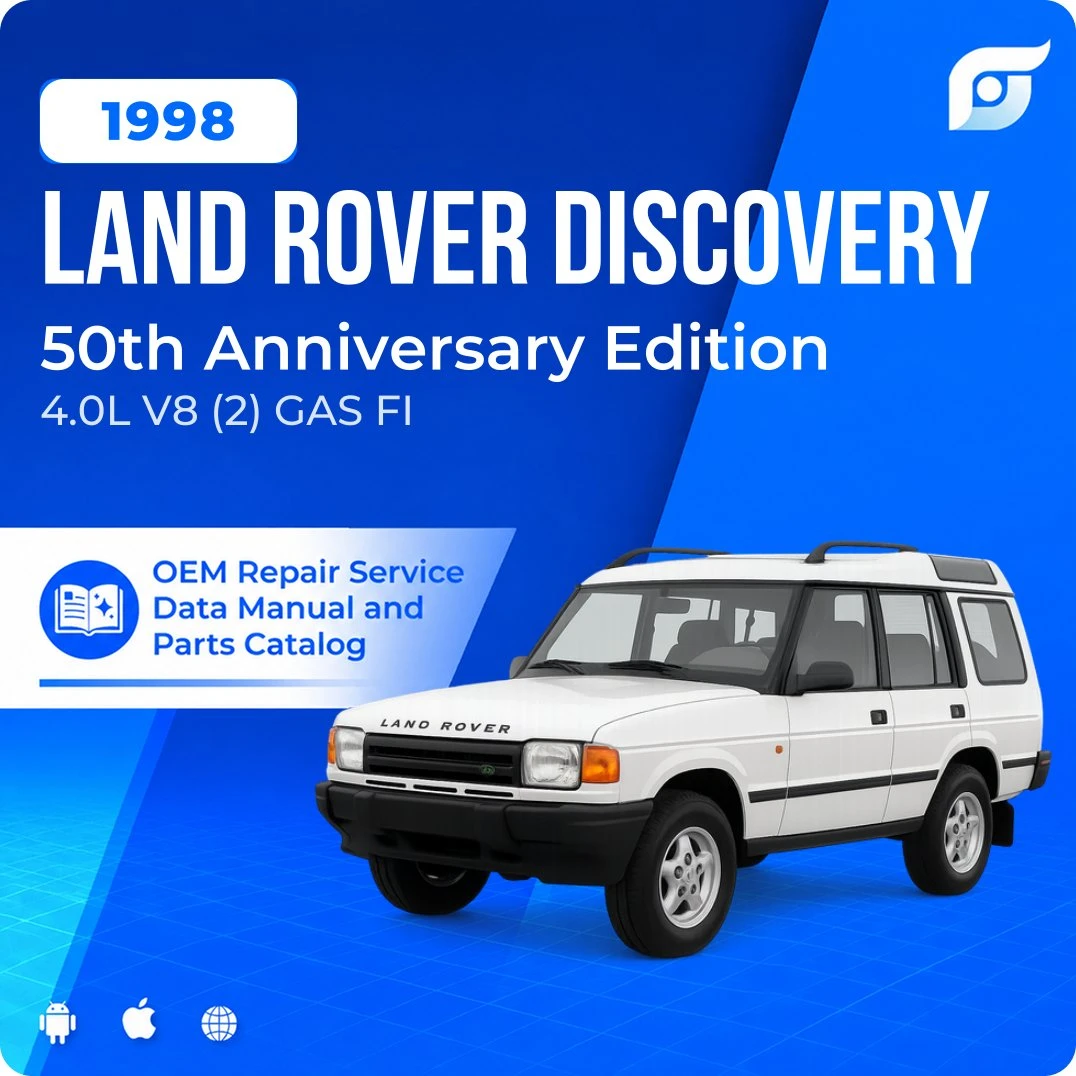 1998 Land Rover Discovery 50th Anniversary Edition - OEM Repair Service Manual