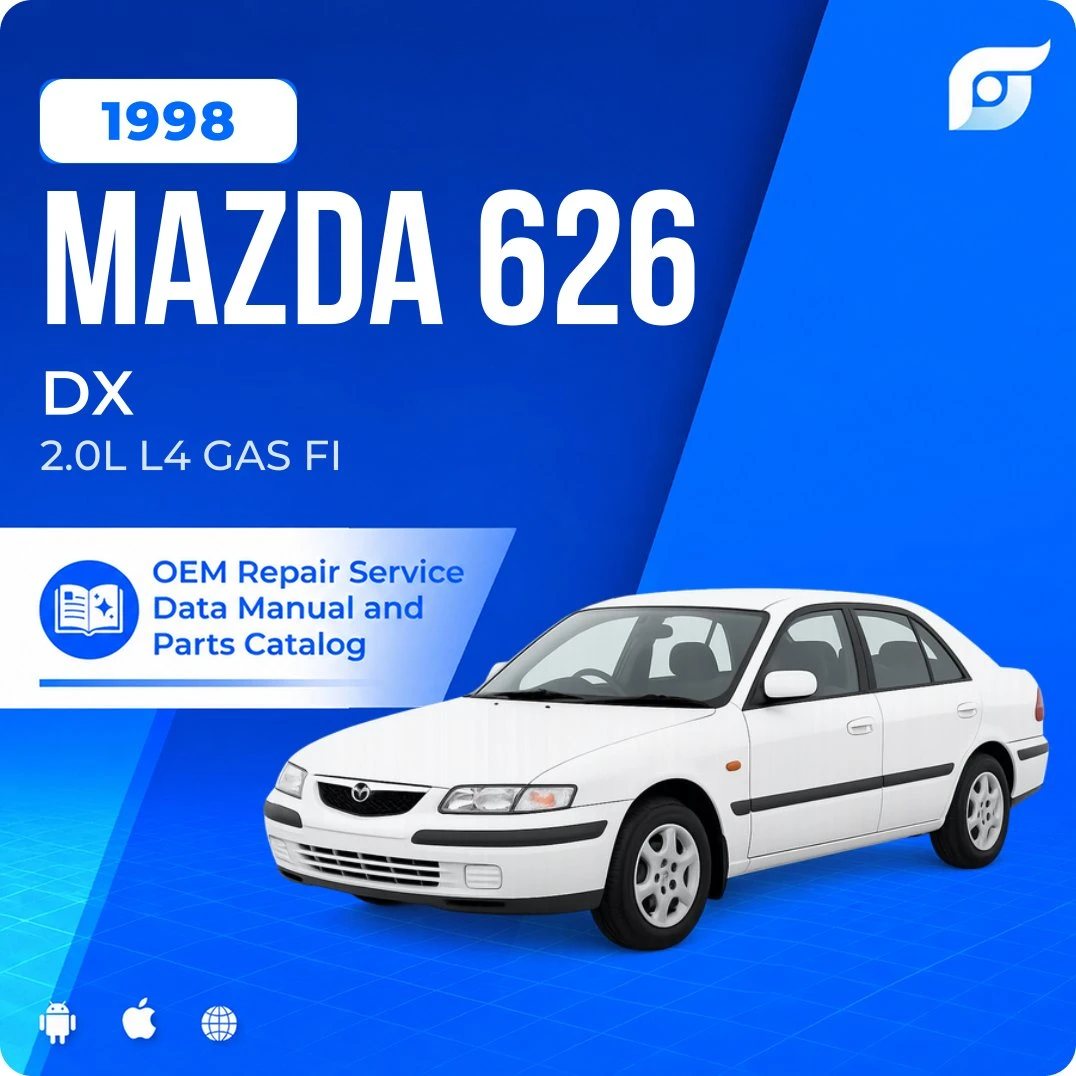 1998 Mazda 626 DX - OEM Repair Service Manual