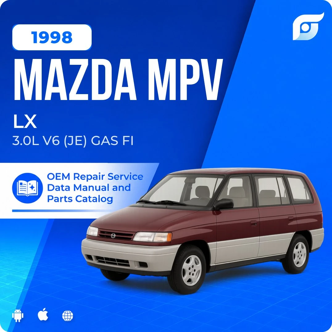 1998 Mazda MPV LX - OEM Repair Service Manual