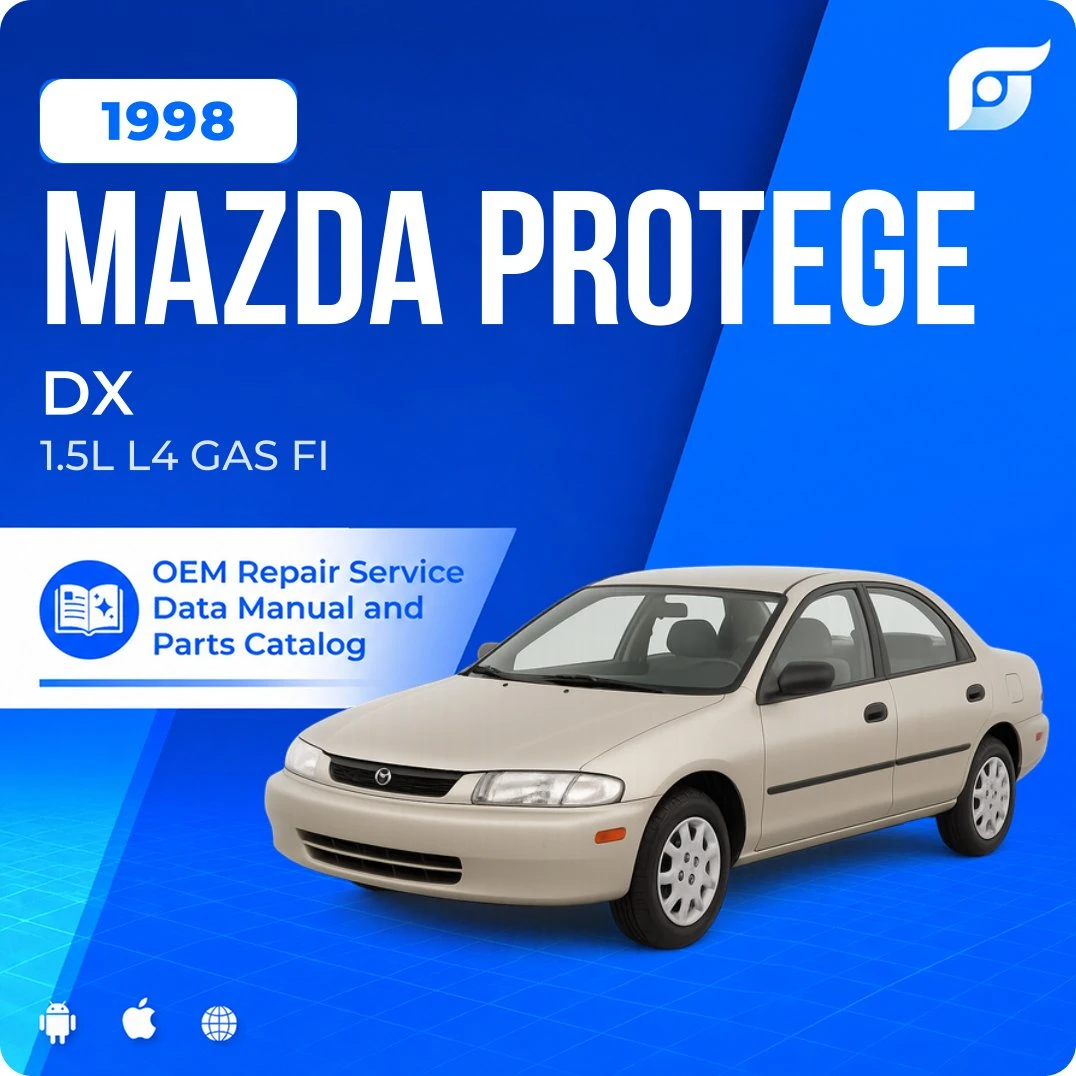 1998 Mazda Protege DX - OEM Repair Service Manual