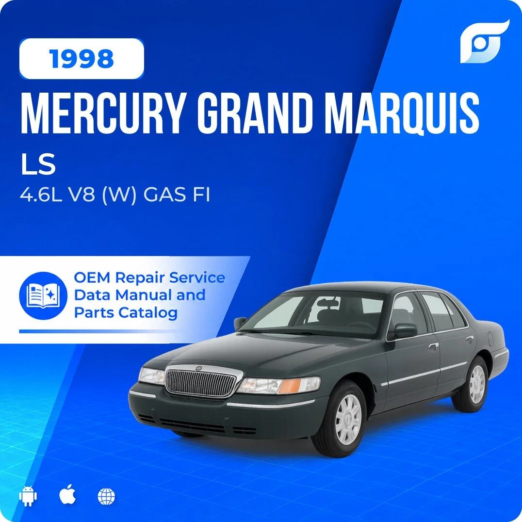 1998 Mercury Grand Marquis LS - OEM Repair Service Manual