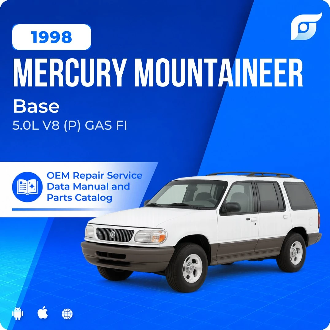 1998 Mercury Mountaineer Base - OEM Repair Service Manual