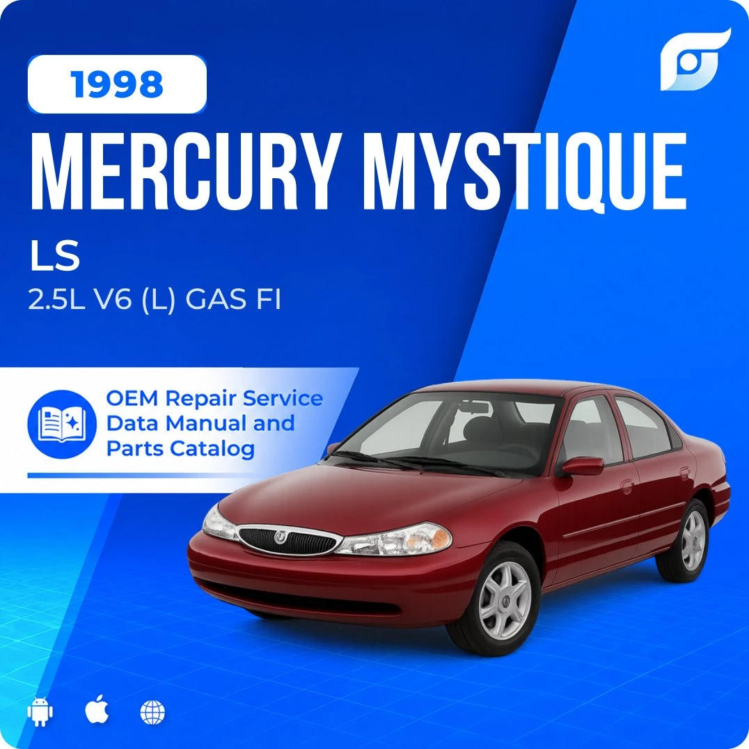 1998 Mercury Mystique LS - OEM Repair Service Manual