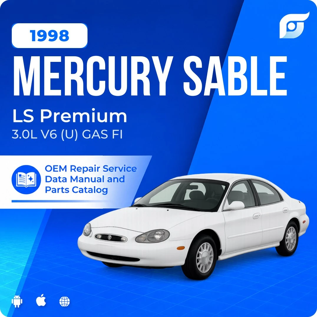 1998 Mercury Sable LS Premium - OEM Repair Service Manual