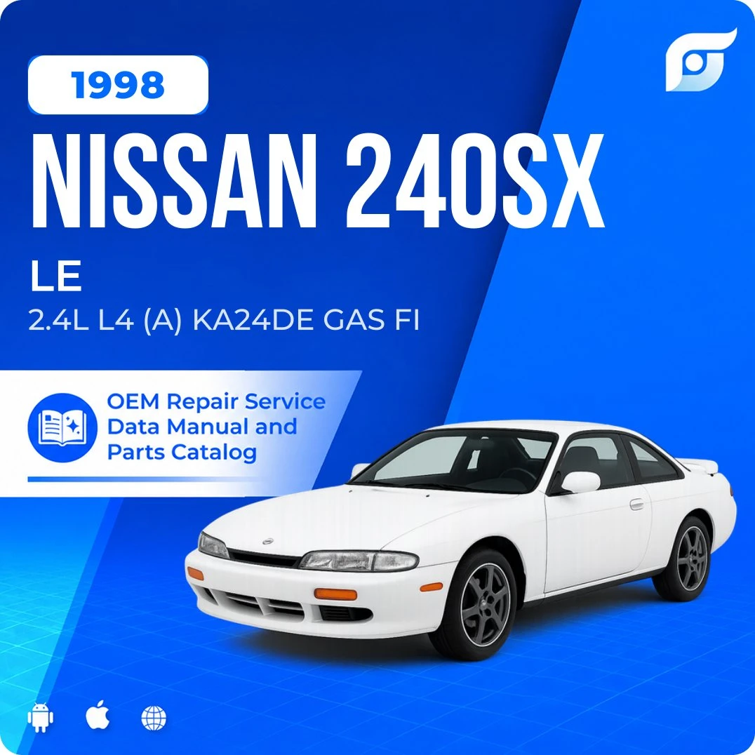 1998 Nissan 240SX LE - OEM Repair Service Manual