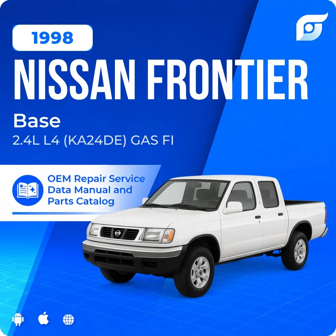 1998 Nissan Frontier Base - OEM Repair Service Manual