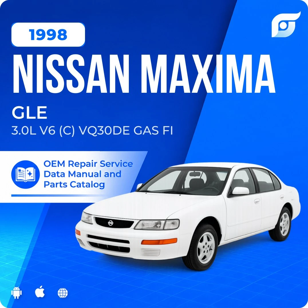 1998 Nissan Maxima GLE - OEM Repair Service Manual