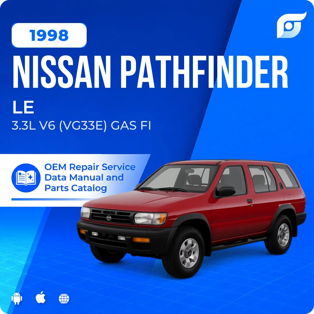 1998 Nissan Pathfinder LE - OEM Repair Service Manual