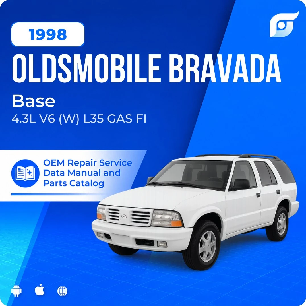 1998 Oldsmobile Bravada Base - OEM Repair Service Manual