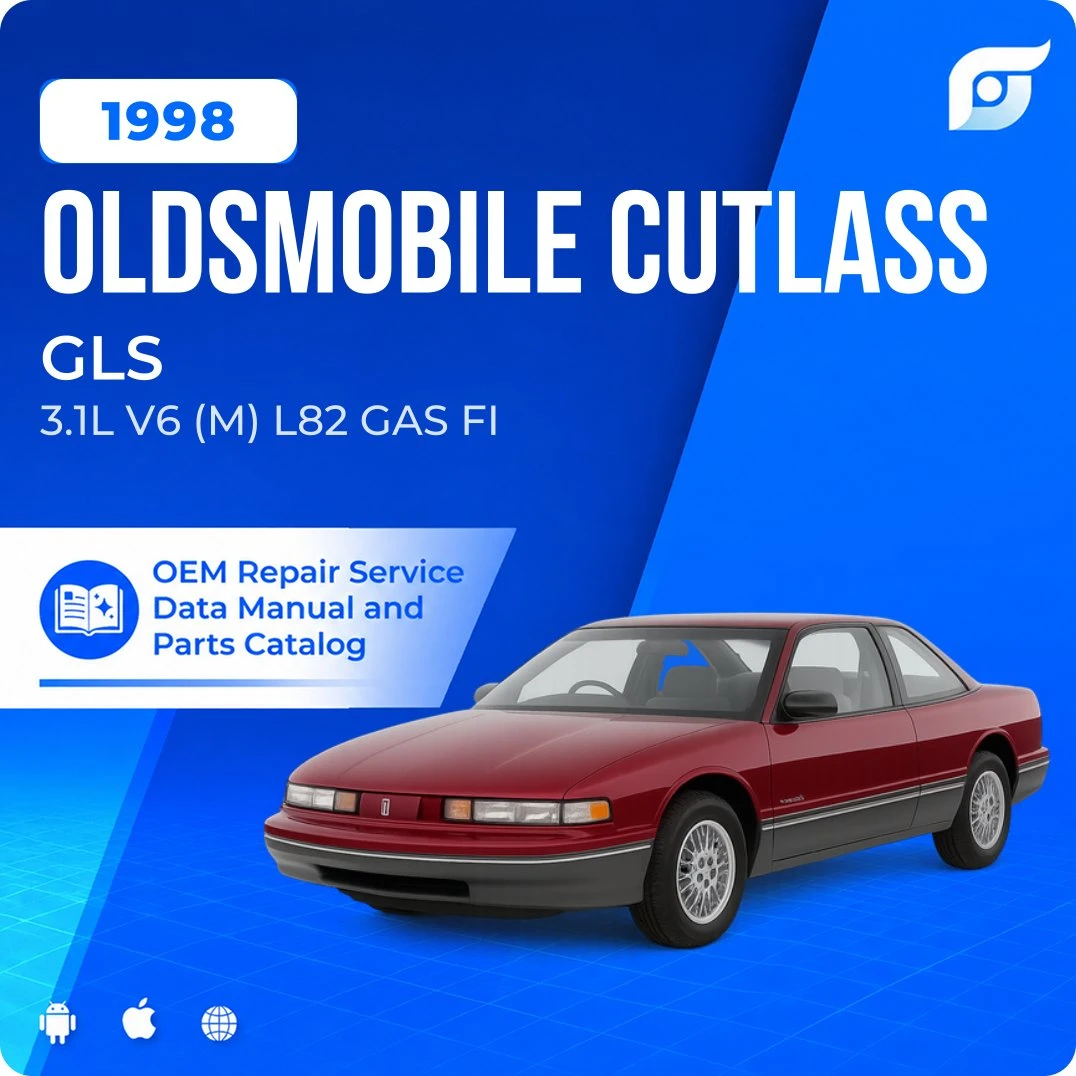 1998 Oldsmobile Cutlass GLS - OEM Repair Service Manual