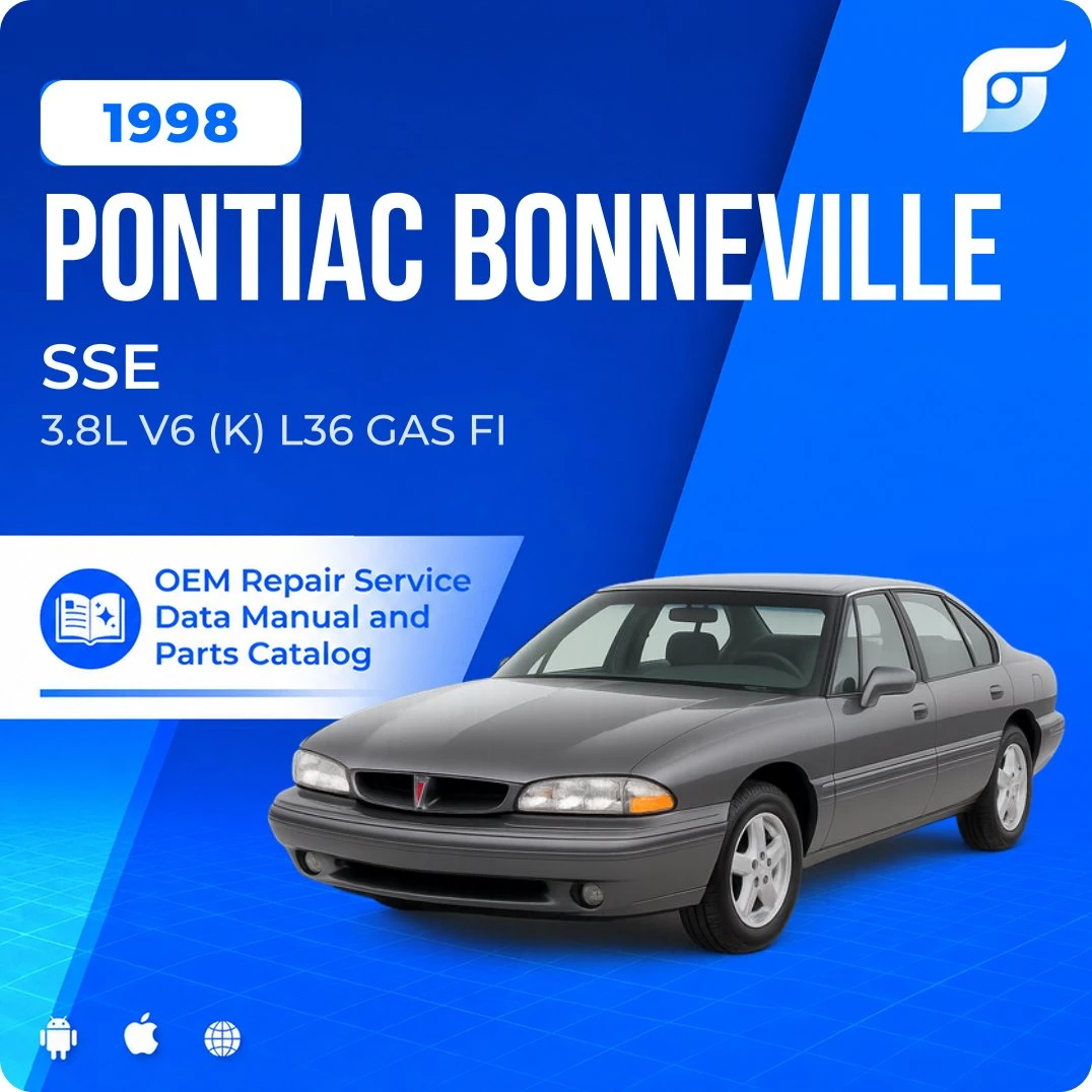 1998 Pontiac Bonneville SSE - OEM Repair Service Manual