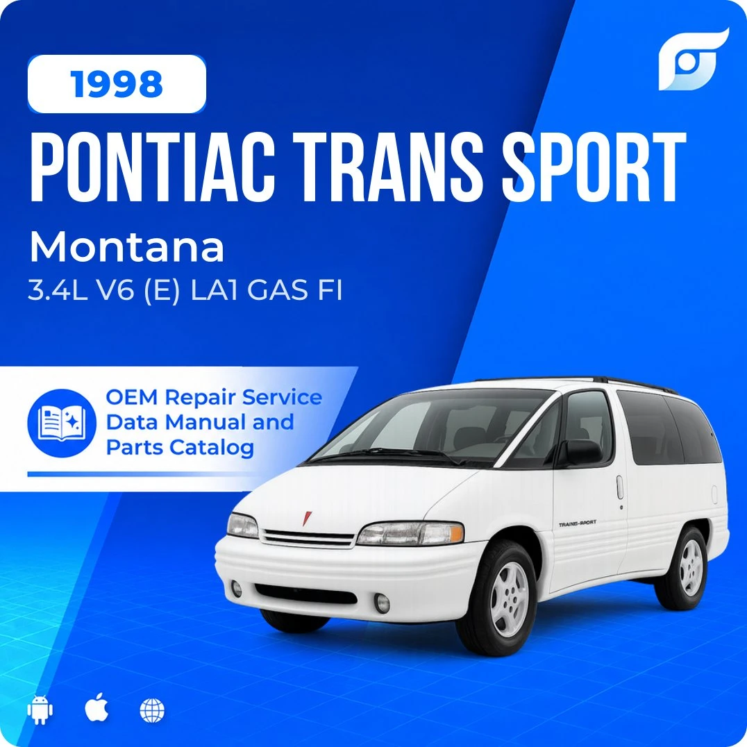 1998 Pontiac Trans Sport Montana - OEM Repair Service Manual