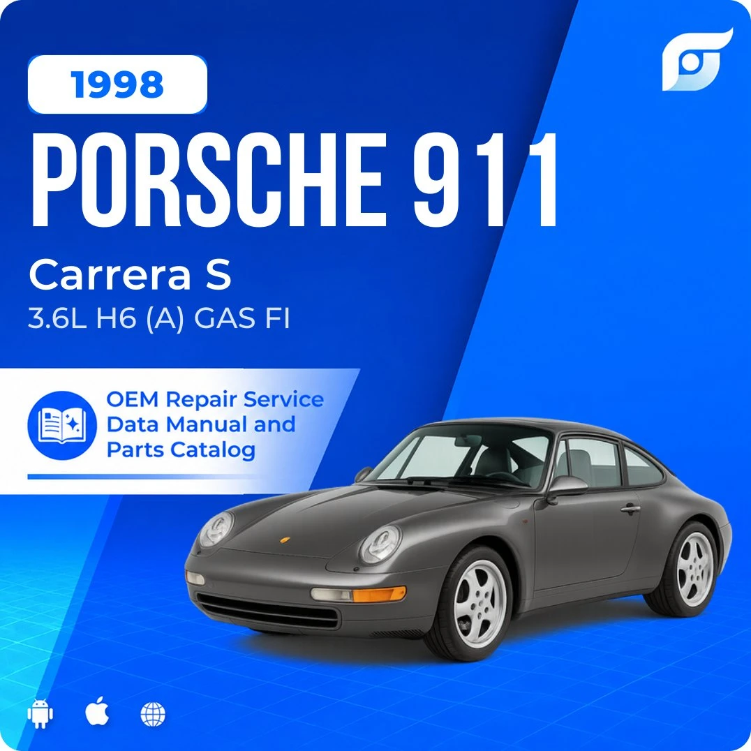 1998 Porsche 911 Carrera S - OEM Repair Service Manual