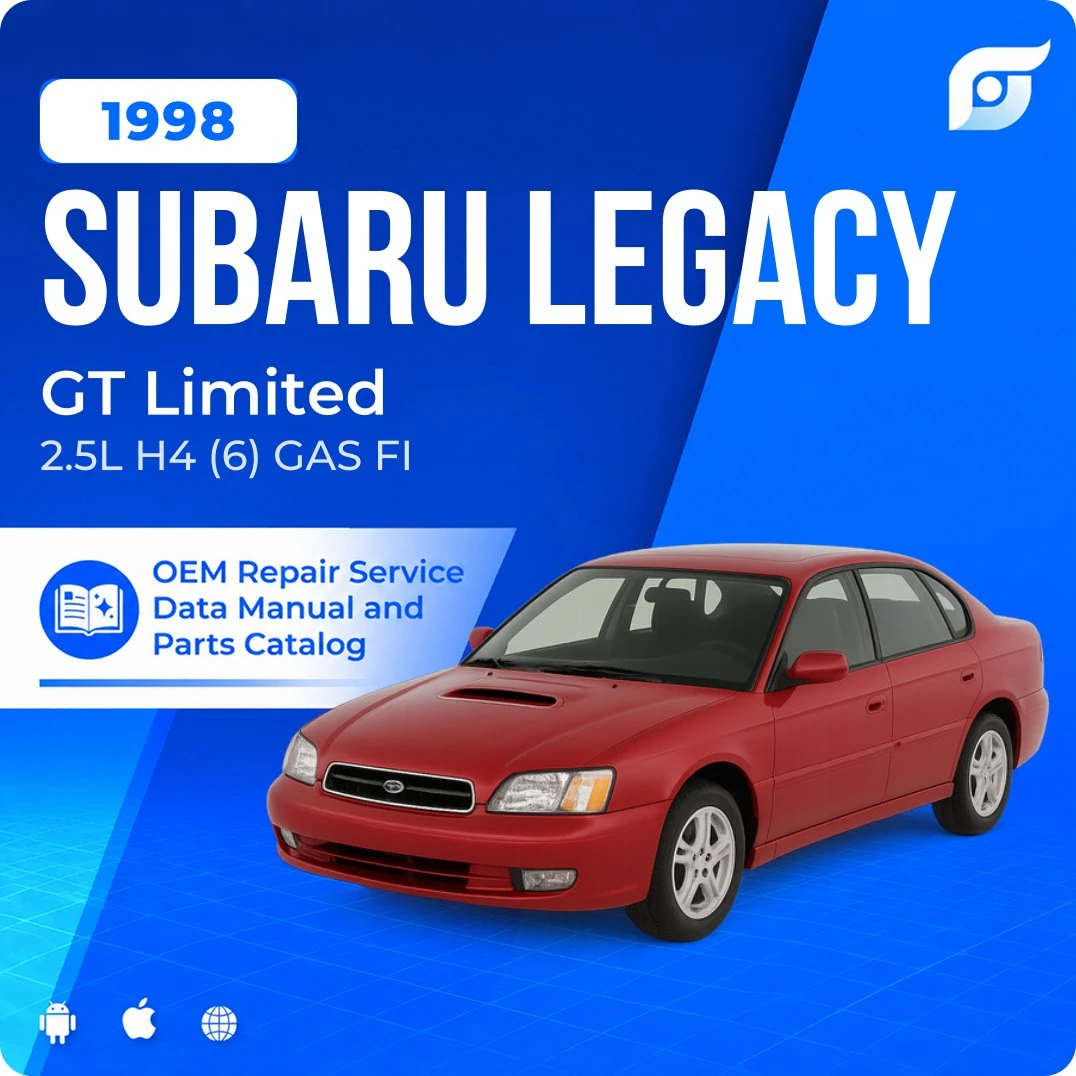1998 Subaru Legacy GT Limited - OEM Repair Service Manual