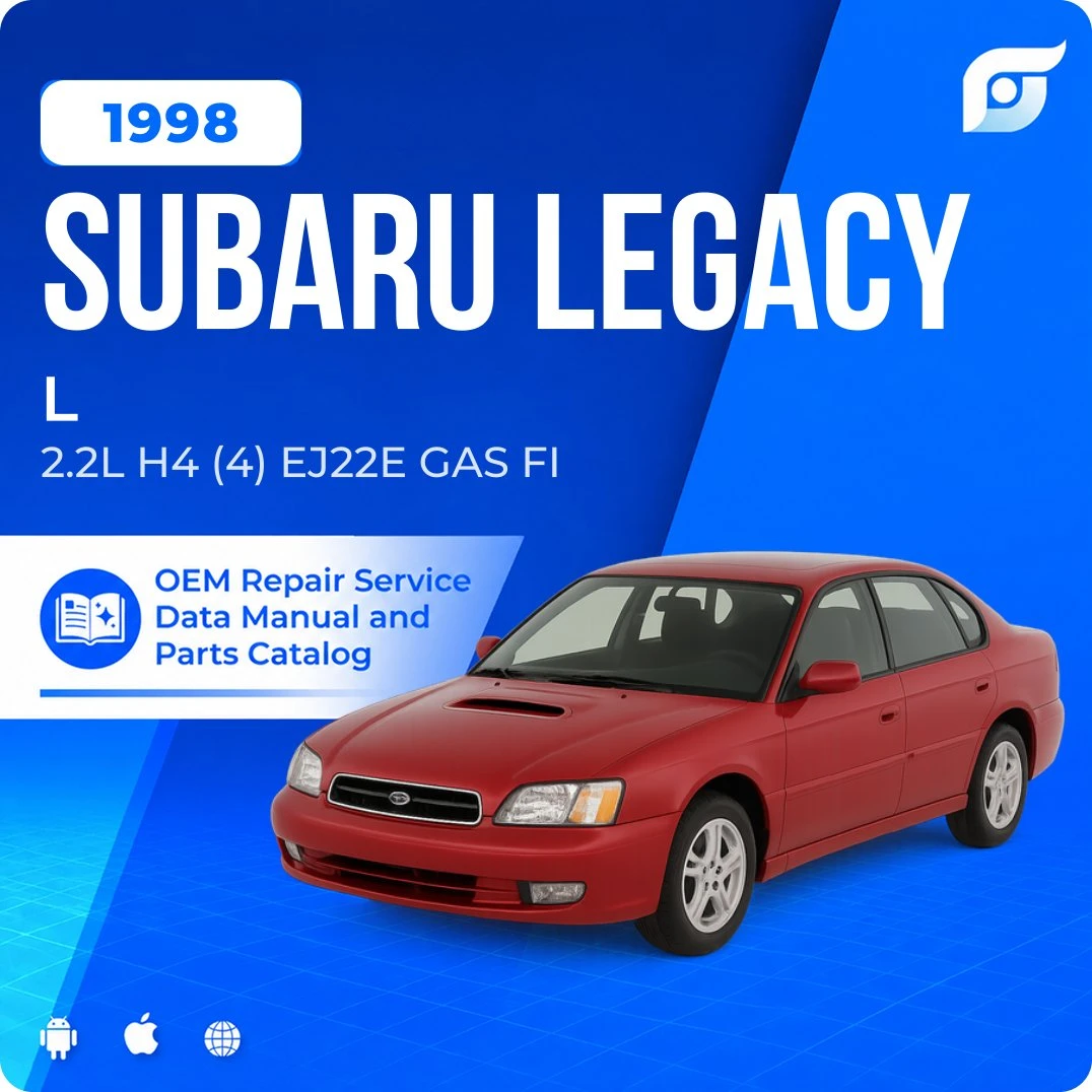 1998 Subaru Legacy L - OEM Repair Service Manual