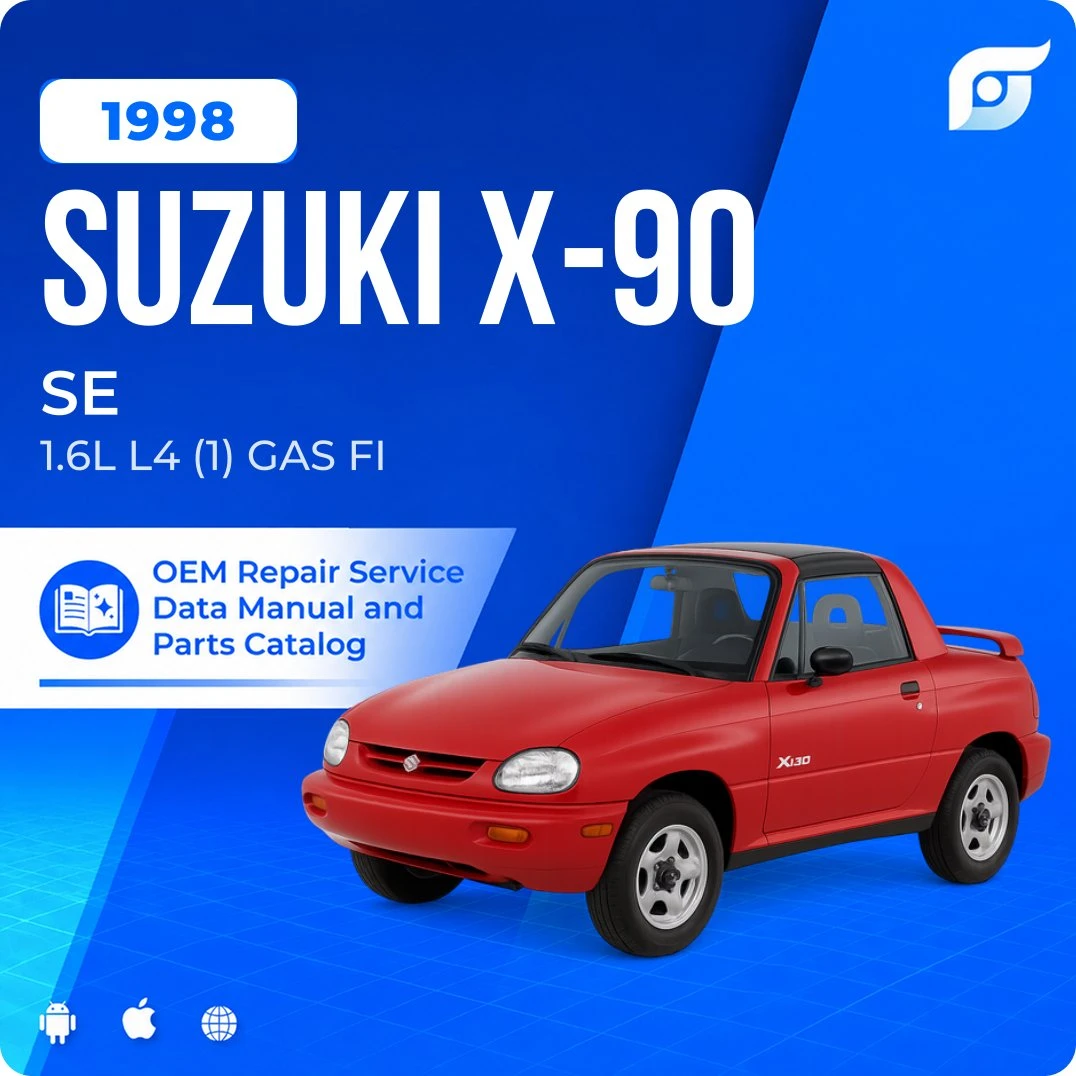 1998 Suzuki X-90 SE - OEM Repair Service Manual