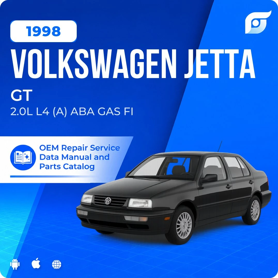 1998 Volkswagen Jetta GT - OEM Repair Service Manual