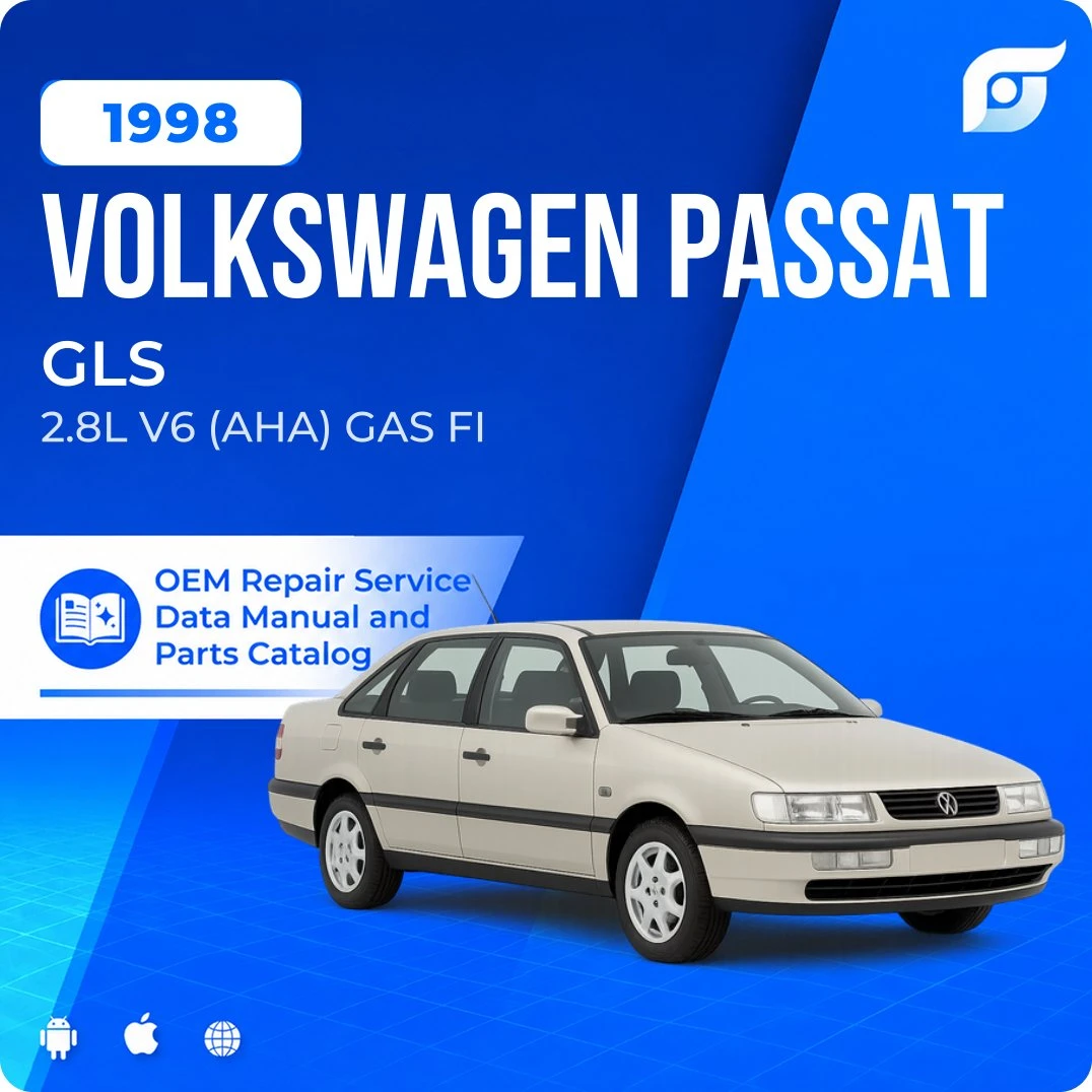 1998 Volkswagen Passat GLS - OEM Repair Service Manual
