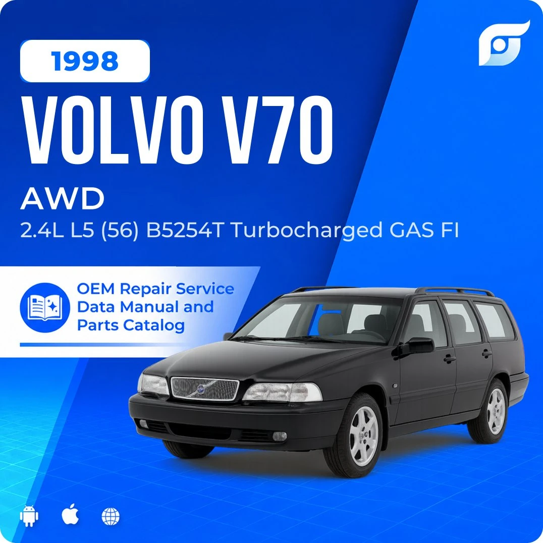 1998 Volvo V70 AWD - OEM Repair Service Manual
