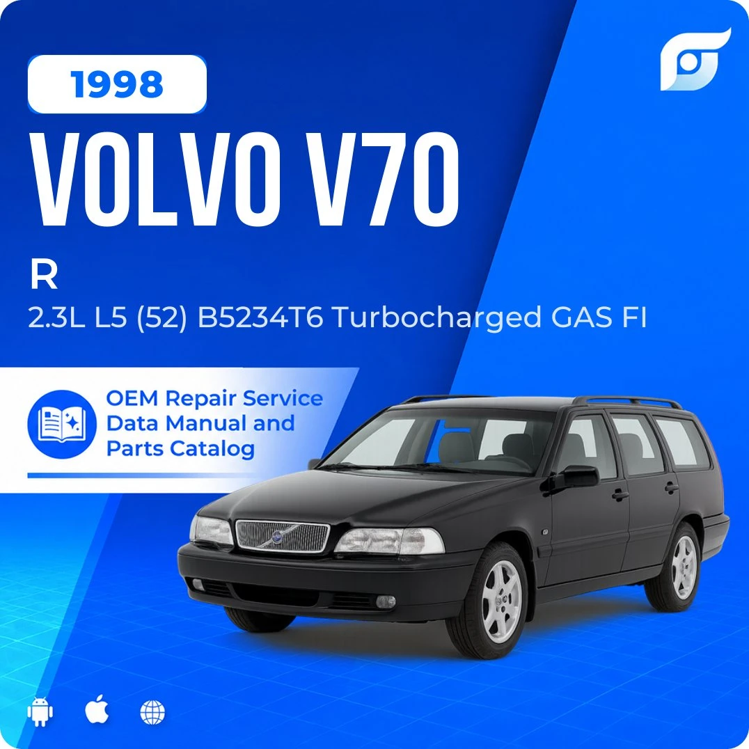 1998 Volvo V70 R - OEM Repair Service Manual