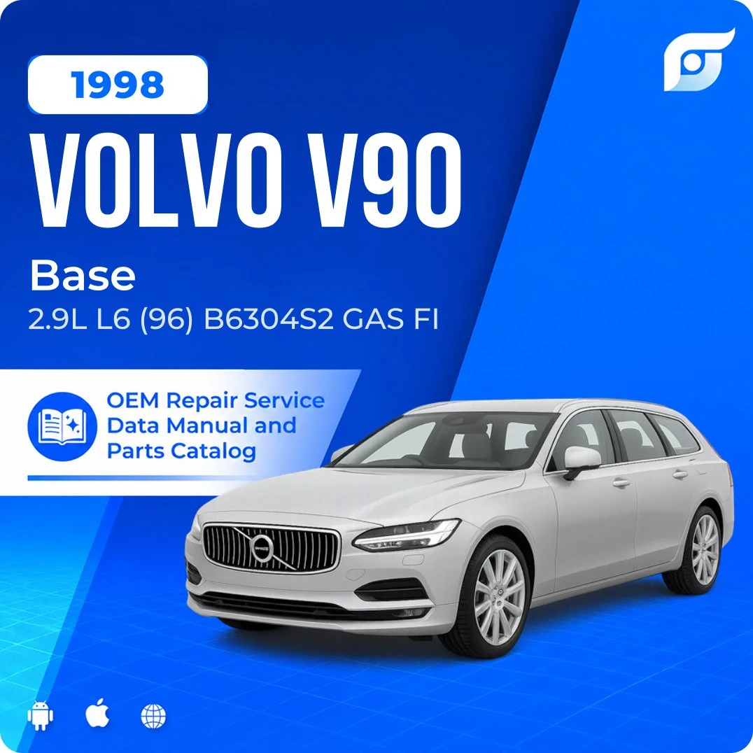 1998 Volvo V90 Base - OEM Repair Service Manual
