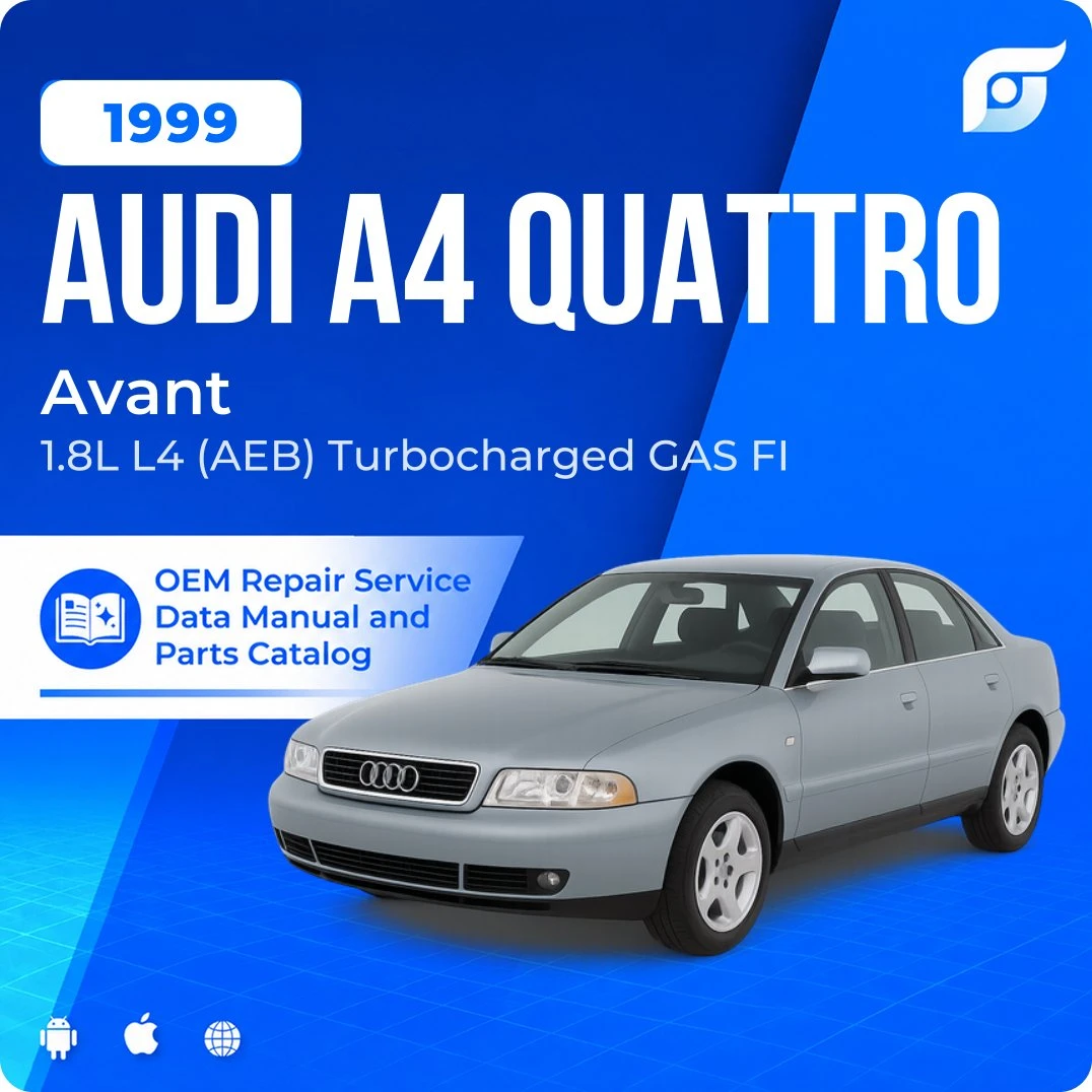 1999 Audi A4 Quattro Avant - OEM Repair Service Manual