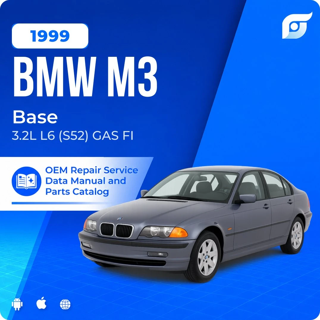 1999 BMW M3 Base - OEM Repair Service Manual