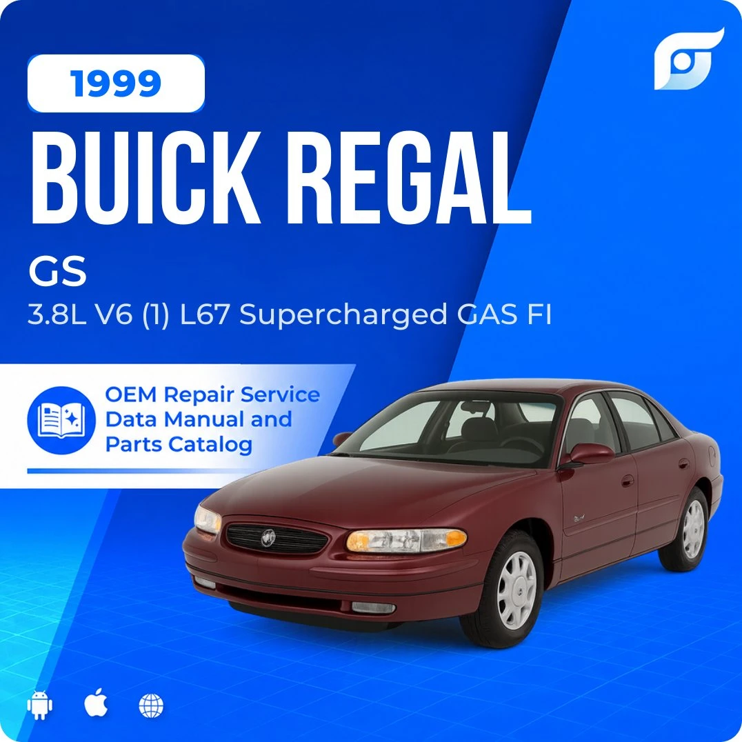 1999 Buick Regal GS - OEM Repair Service Manual