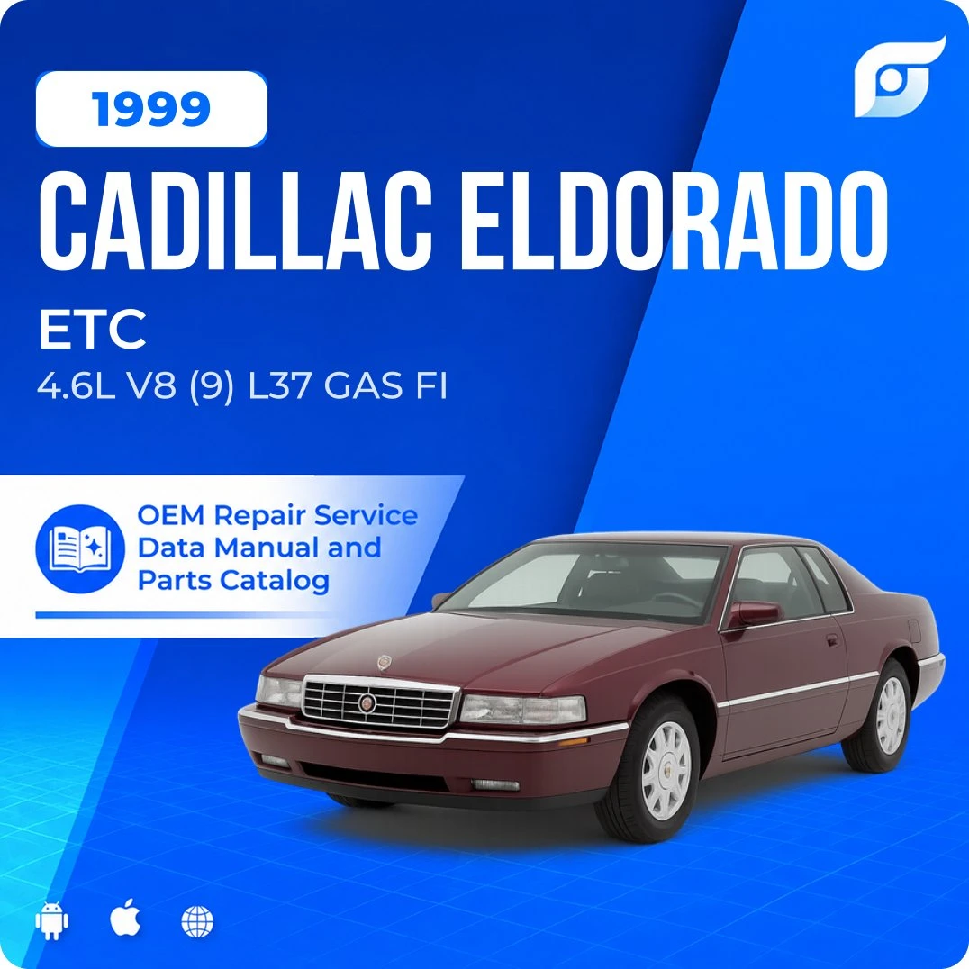 1999 Cadillac Eldorado ETC - OEM Repair Service Manual