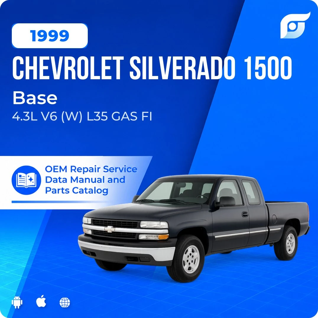 1999 Chevrolet Silverado 1500 Base - OEM Repair Service Manual